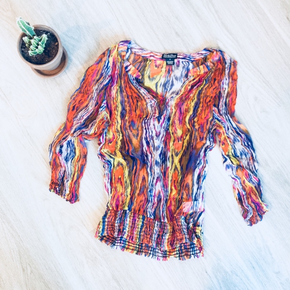Lucky multicolored blouse